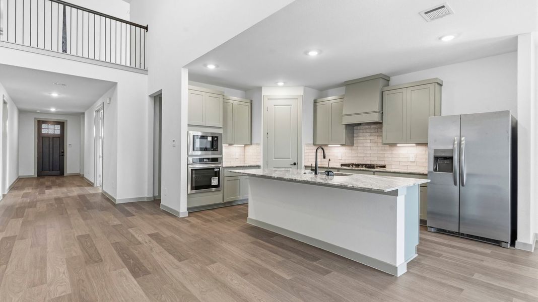 Furnished interior view inside a new home in Alexander 55' Homesites, Pearland (Image 4).