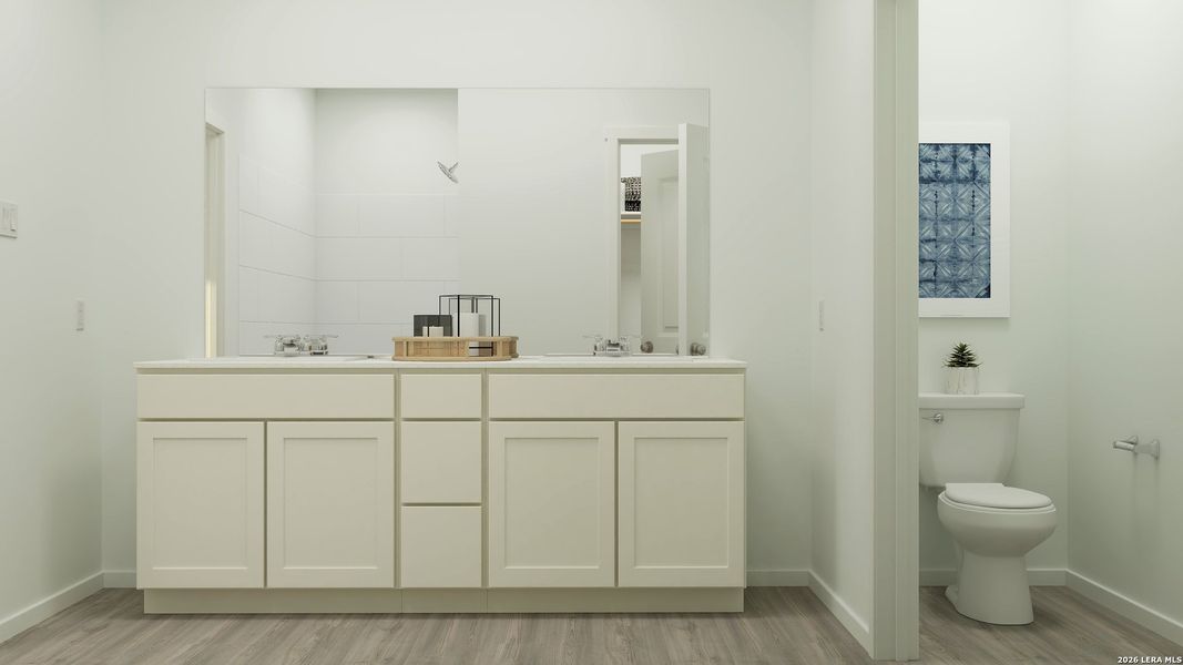 Furnished interior view inside a new home in Kyndwood, New Braunfels (Image 10). Furnished interior view inside a new home in Kyndwood, New Braunfels (Image 10).