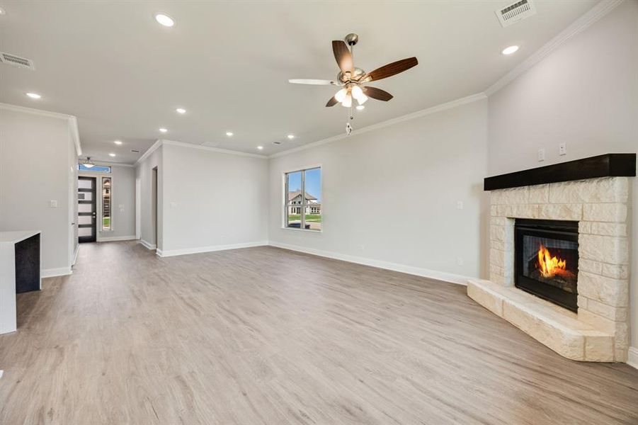 Spacious, unfurnished interior of a new home in Heath Golf and Yacht, Heath (Image 19). Spacious, unfurnished interior of a new home in Heath Golf and Yacht, Heath (Image 19).