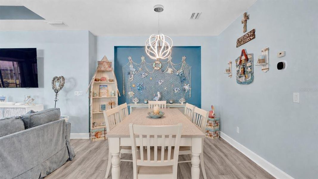 Furnished interior view inside a new home in , Daytona Beach (Image 16).