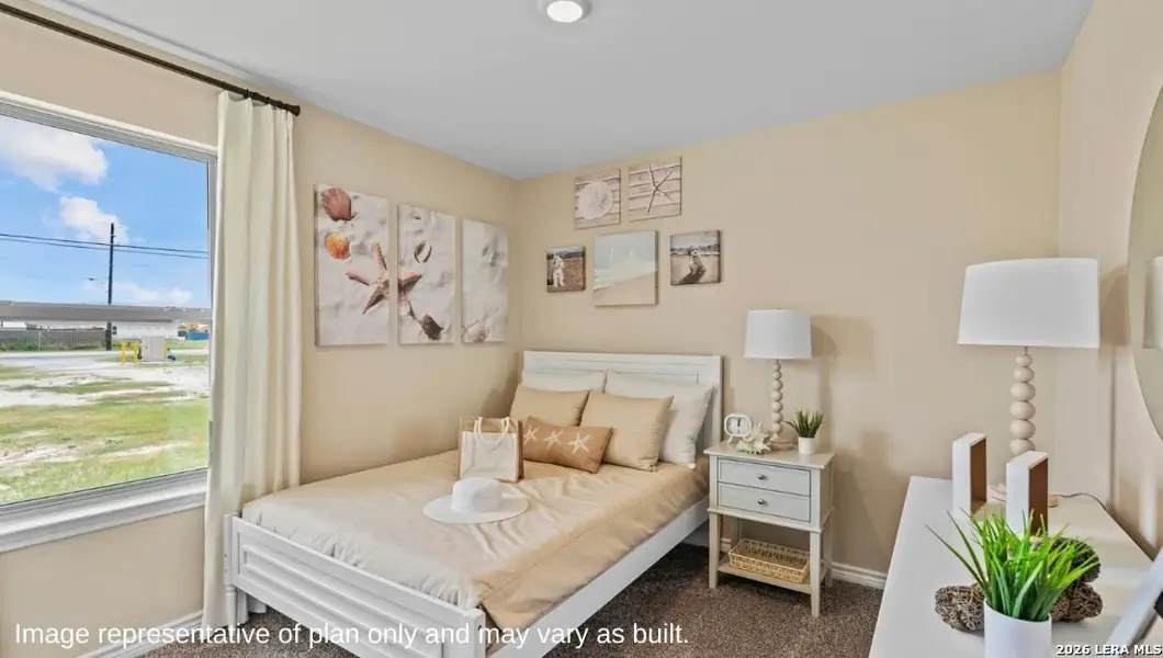 Furnished interior view inside a new home in The Birch at Spencer Ranch, Boerne (Image 12).