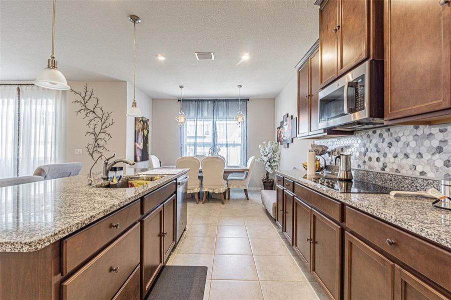 Furnished interior view inside a new home in , Spring Hill (Image 12). Furnished interior view inside a new home in , Spring Hill (Image 12).