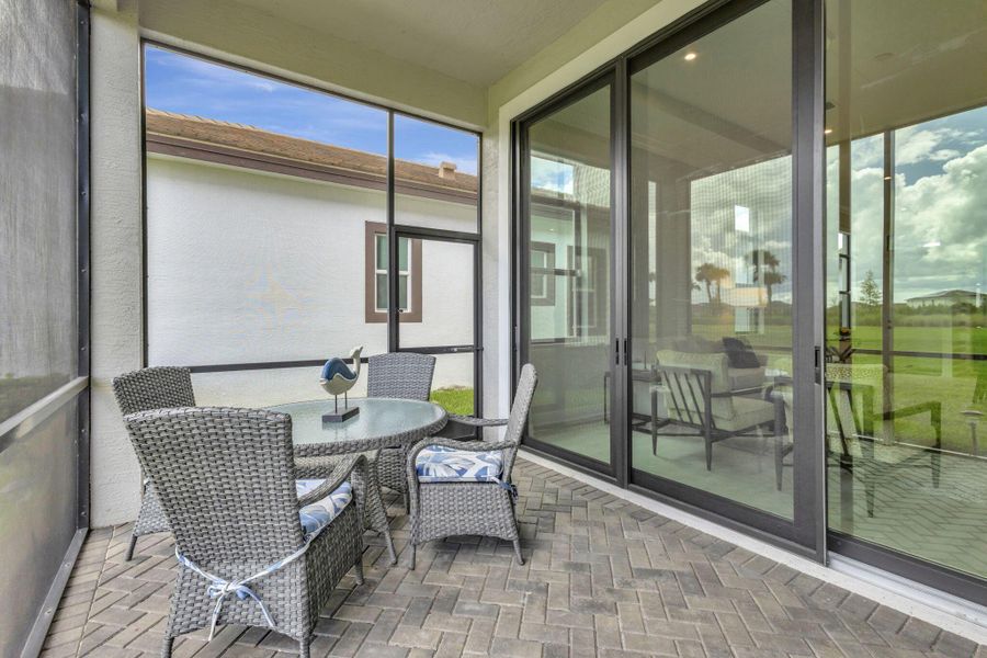 Furnished interior view inside a new home in , Port St. Lucie (Image 14).