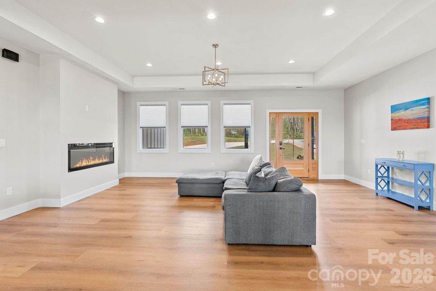 Furnished interior view inside a new home in , Leicester (Image 32). Furnished interior view inside a new home in , Leicester (Image 32).