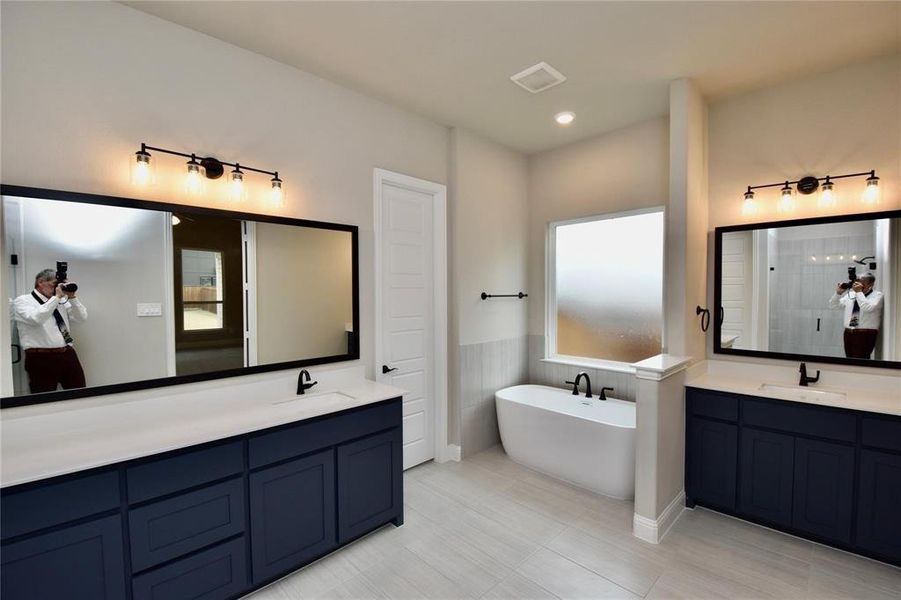 Furnished interior view inside a new home in , Prosper (Image 3).