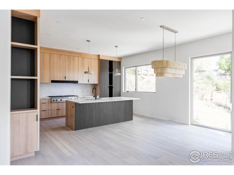 Kitchen and Dining Room.