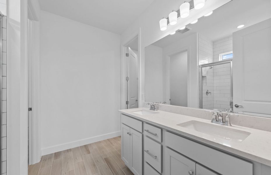 Furnished interior view inside a new home in Reagan Landing, Bradenton (Image 15).