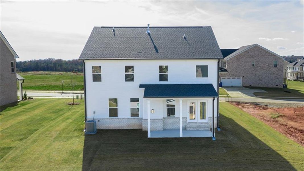 Exterior details and patio area of a home in Westland, Bogart (Image 4).
