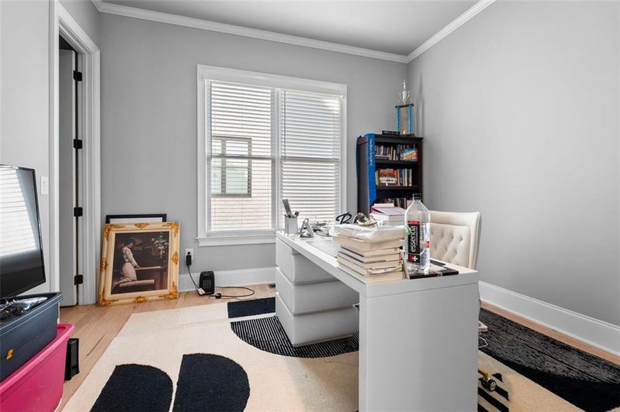 Furnished interior view inside a new home in , Smyrna (Image 14).