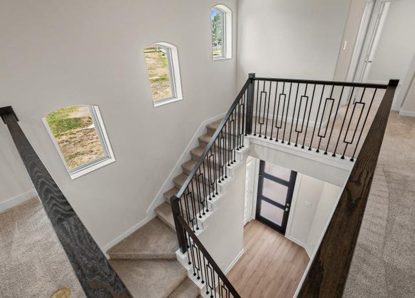 Spacious, unfurnished interior of a new home in Trilogy Grove, Leon Valley (Image 10). Spacious, unfurnished interior of a new home in Trilogy Grove, Leon Valley (Image 10).