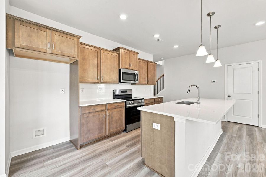 Furnished interior view inside a new home in Catawba Trace, Catawba (Image 8).