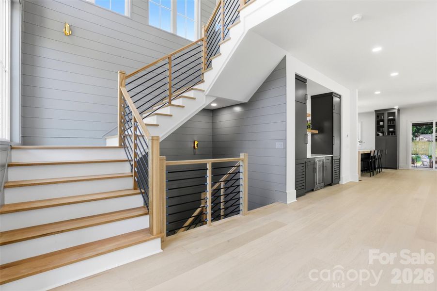 Foyer stairs