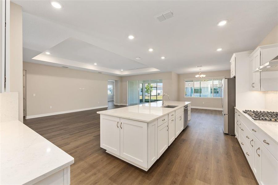Furnished interior view inside a new home in , Ocala (Image 7). Furnished interior view inside a new home in , Ocala (Image 7).
