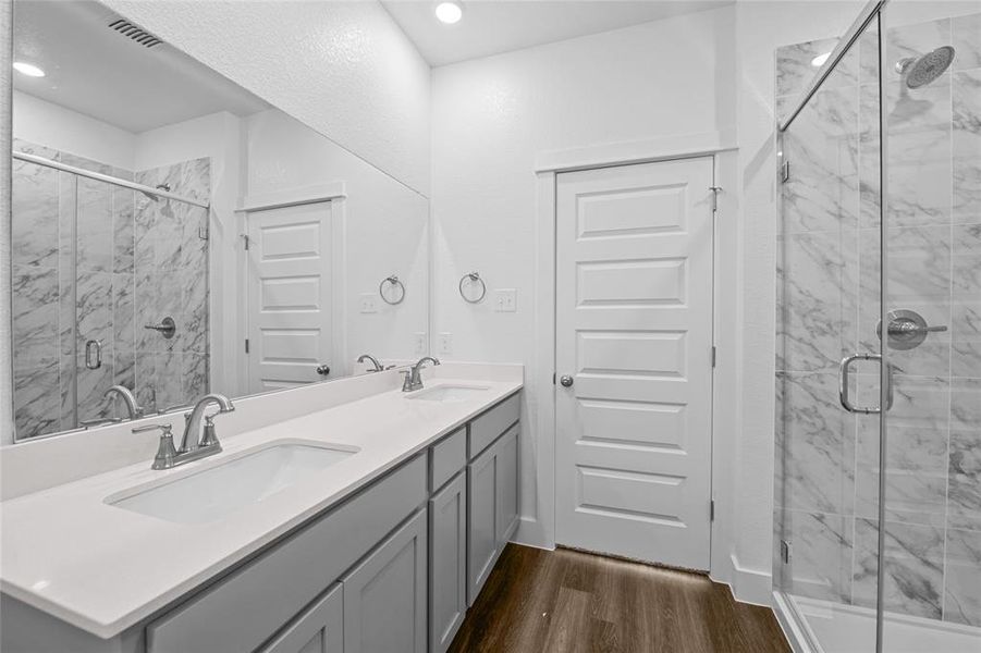 Please Note: These interior photos are not of the actual home but are of a completed one with a similar floor plan. Finishes, features, and layouts may vary.