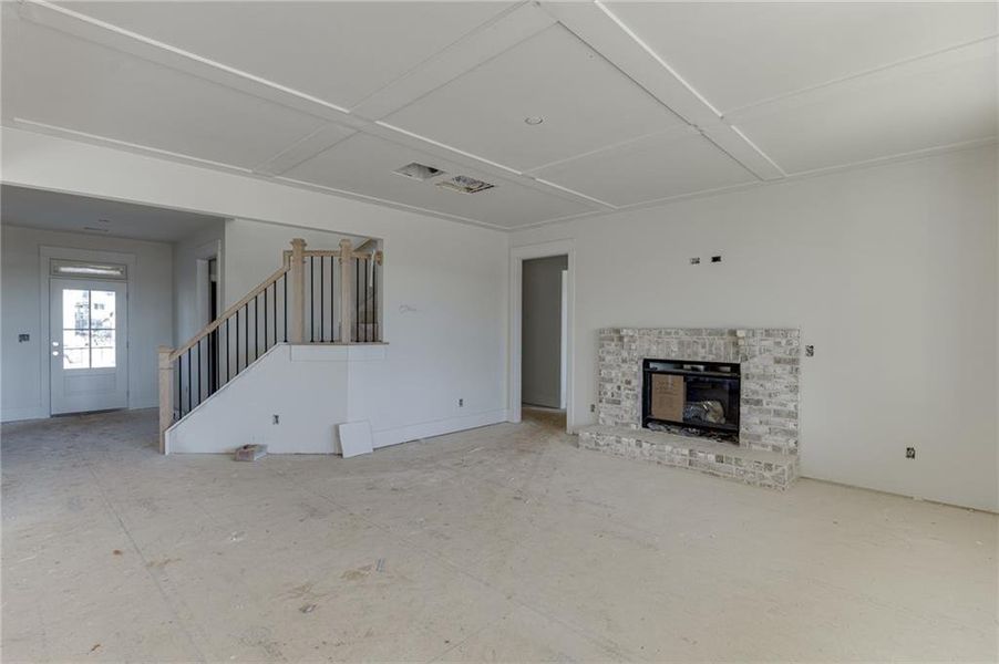 In-progress construction of a new home in , Buford, GA (Image 16).