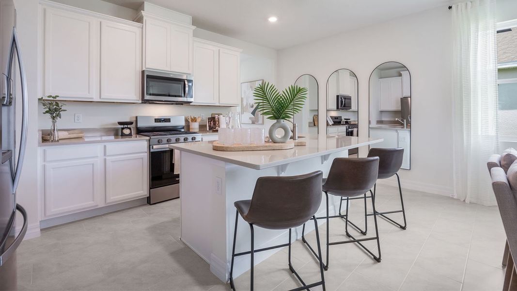 Furnished interior view inside a new home in Lakes of Mount Dora, Mount Dora (Image 15).