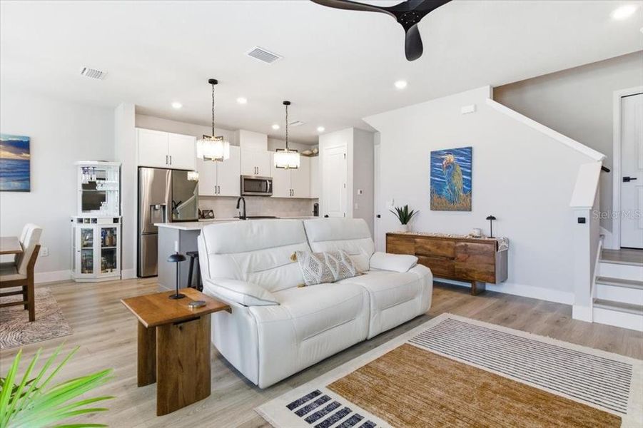 Furnished interior view inside a new home in , Sarasota (Image 7).