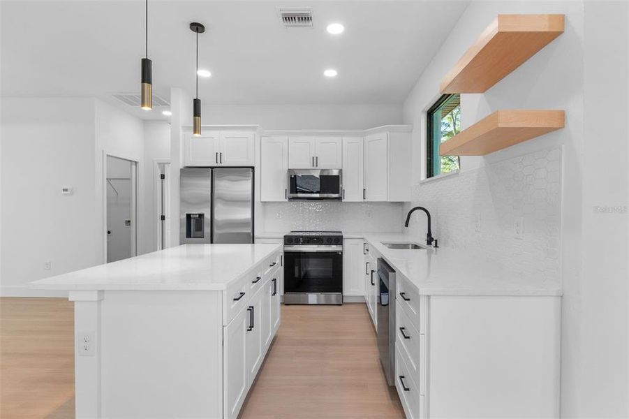 Furnished interior view inside a new home in , North Port (Image 6).