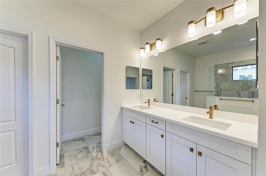 Furnished interior view inside a new home in , Sarasota (Image 8).