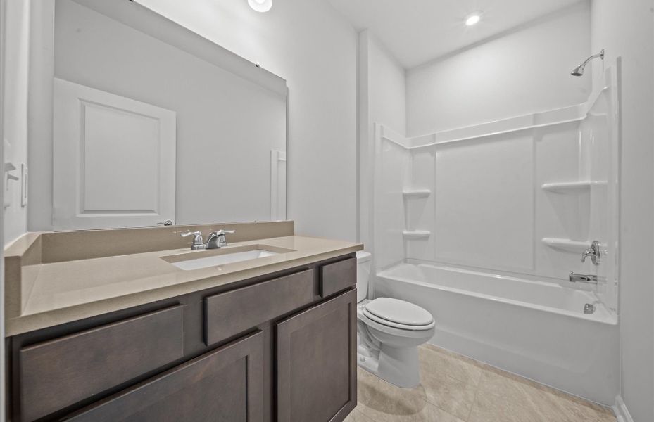 Furnished interior view inside a new home in Sweetwater Hills, Moore (Image 10). Furnished interior view inside a new home in Sweetwater Hills, Moore (Image 10).