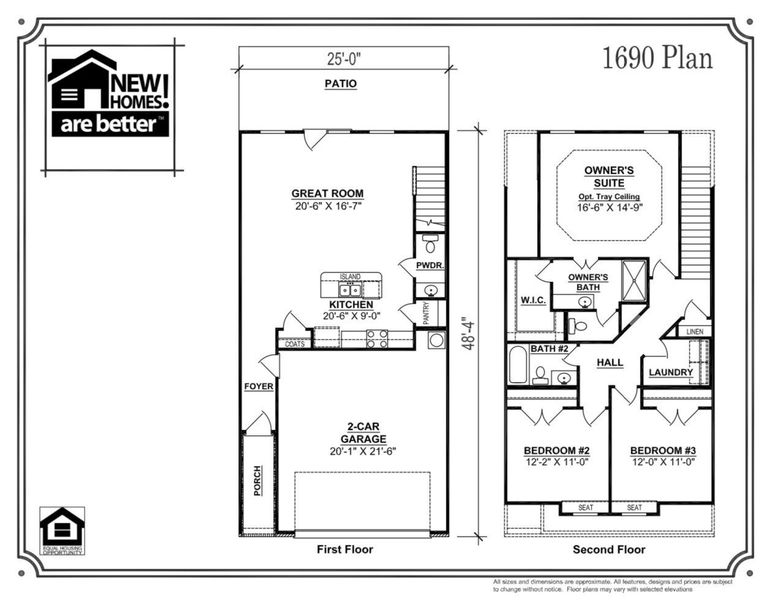 2D floor plan layout of this home in Park Place, Shelbyville, TN (Image 4).