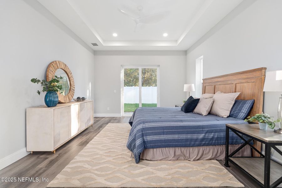 Furnished interior view inside a new home in , Palm Coast (Image 63). Furnished interior view inside a new home in , Palm Coast (Image 63).