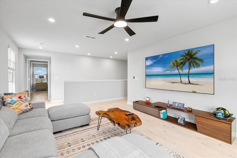 Furnished interior view inside a new home in Sunstone at Wellen Park, Venice (Image 46).