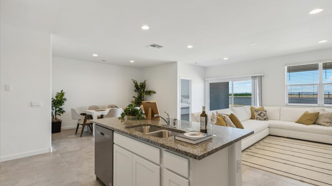 Furnished interior view inside a new home in Radiance at Superstition Vistas, Apache Junction (Image 8).