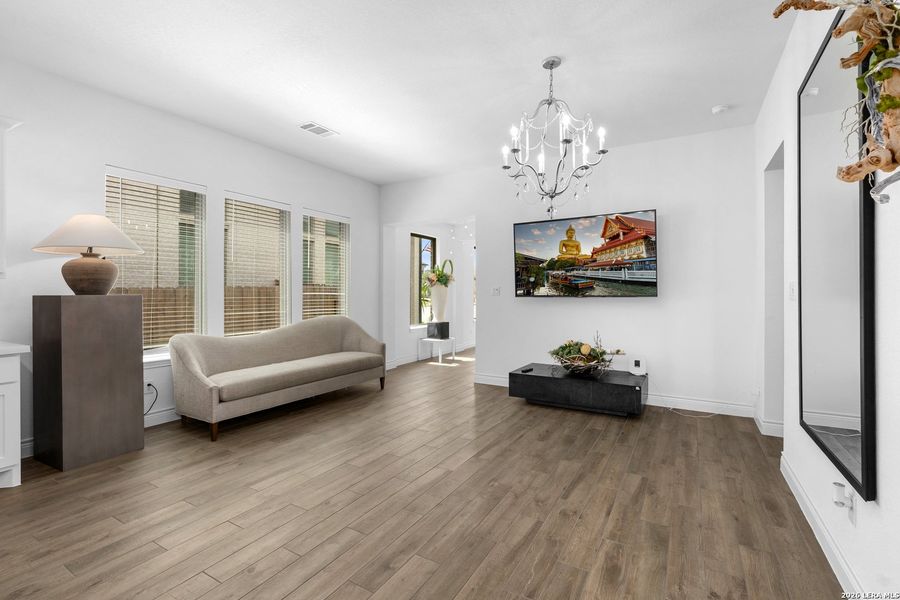 Furnished interior view inside a new home in Legacy at Lake Dunlap, New Braunfels (Image 13).