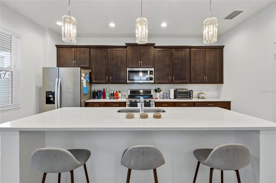 Furnished interior view inside a new home in , Howey-in-the-Hills (Image 12).