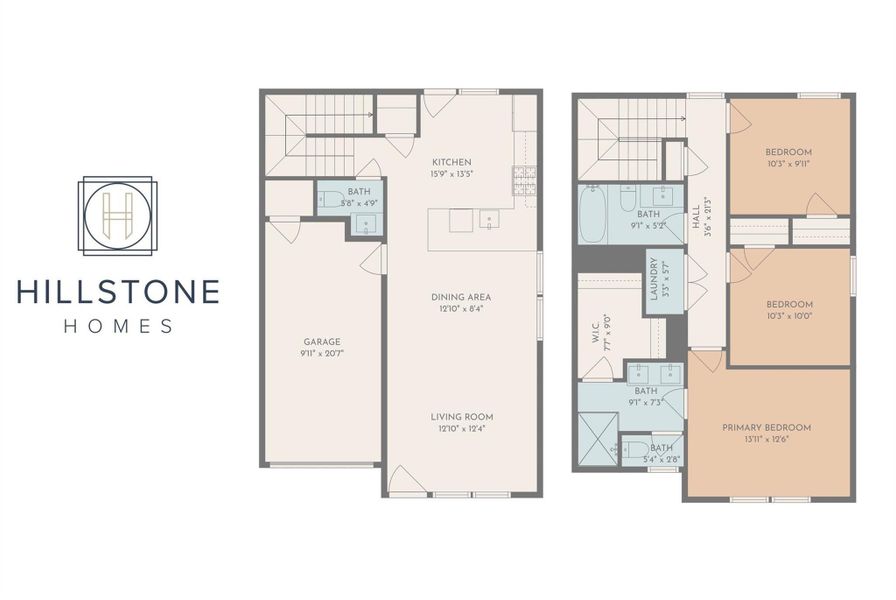 2D floor plan layout of this home in , Houston, TX (Image 2).