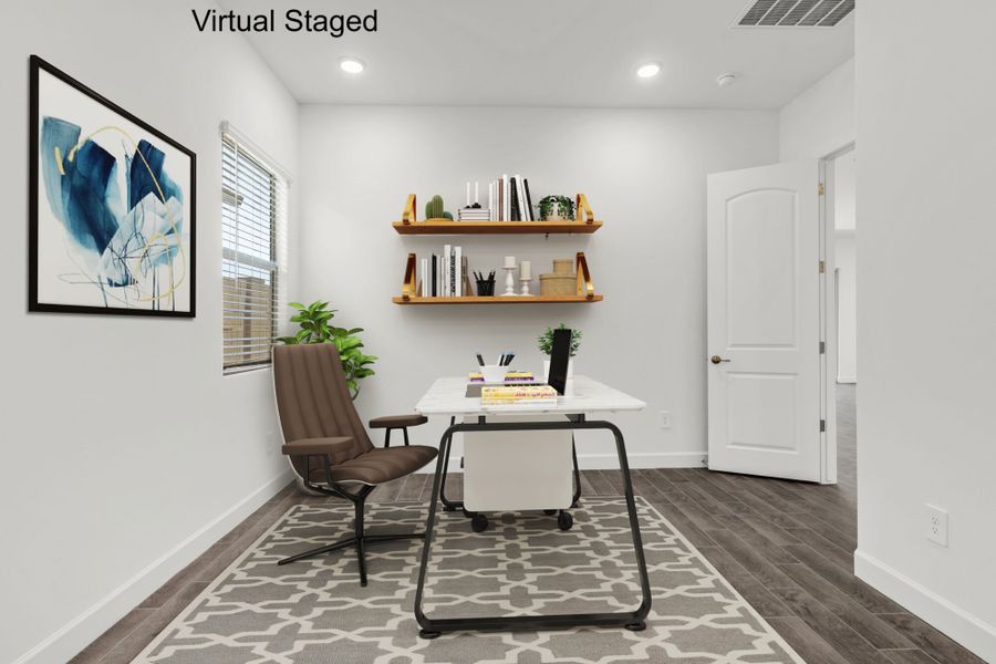 Furnished interior view inside a new home in Tavira at Twin Peaks, Marana (Image 8).