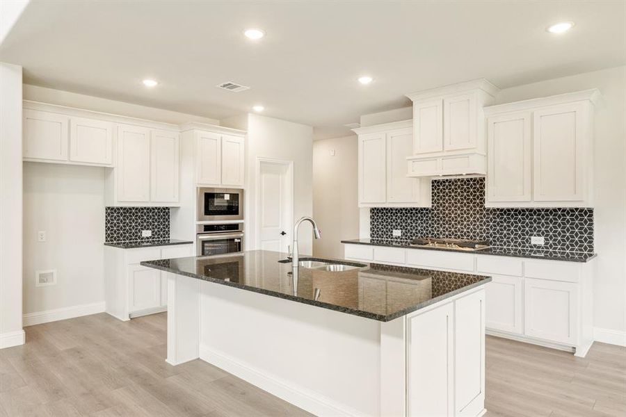 Furnished interior view inside a new home in Trees Farm, DeSoto (Image 14). Furnished interior view inside a new home in Trees Farm, DeSoto (Image 14).