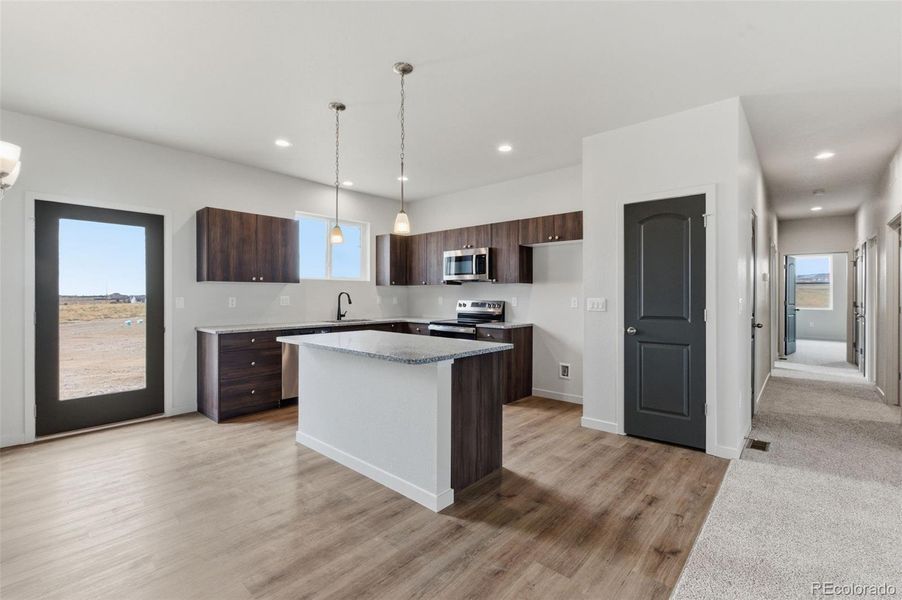 Furnished interior view inside a new home in , Pueblo West (Image 2). Furnished interior view inside a new home in , Pueblo West (Image 2).