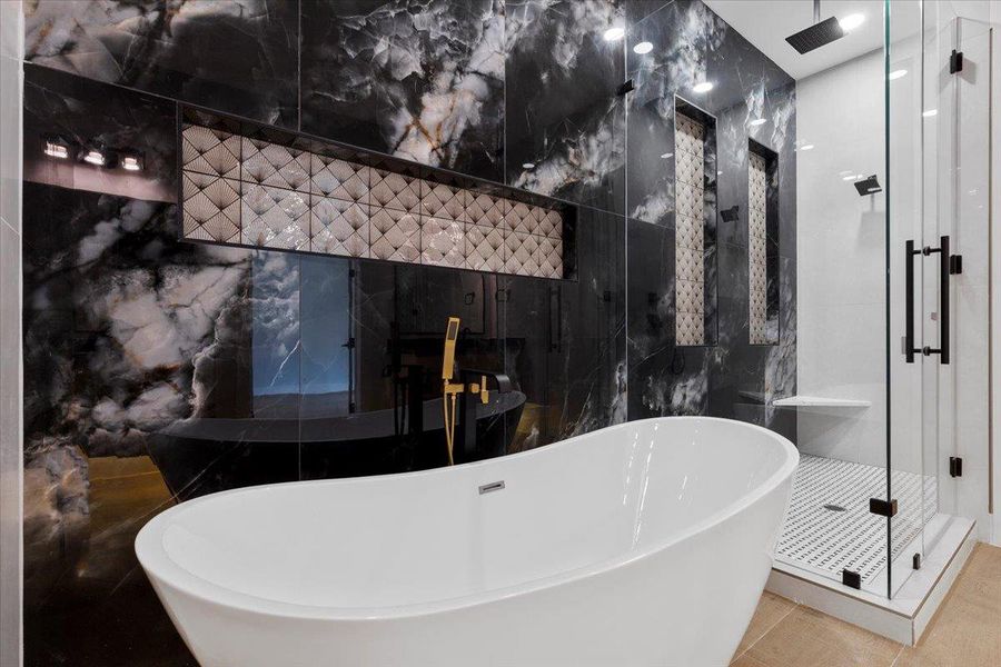 Primary owner bathroom retreat. Primary owner bathroom retreat.