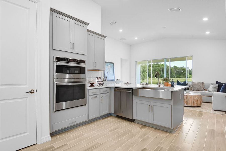 Representative furnished interior of a home built from the Saint Thomas by Taylor Morrison in Ardisia Park, New Smyrna Beach (Image 15).