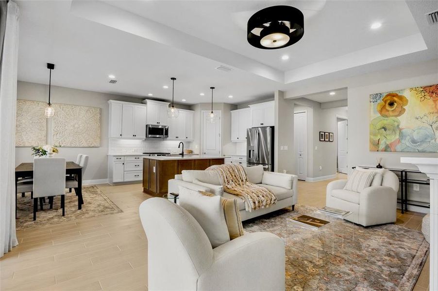 Furnished interior view inside a new home in , Sarasota (Image 10). Furnished interior view inside a new home in , Sarasota (Image 10).