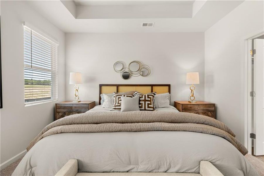 Furnished interior view inside a new home in Hillbrooke Preserve, Conyers (Image 4).