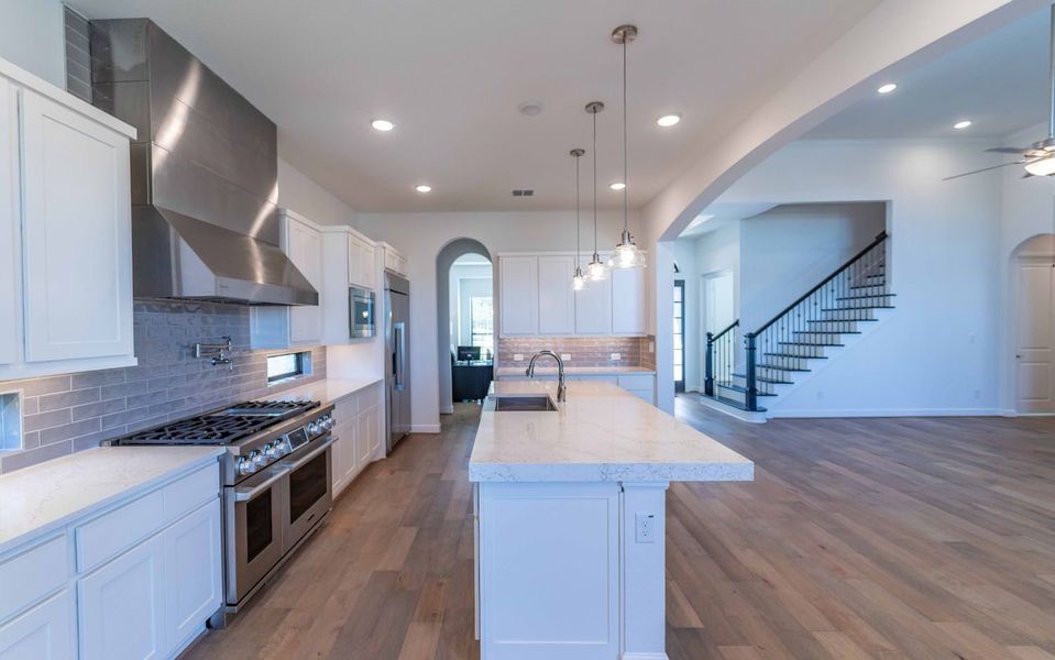 Furnished interior view inside a new home in Preserve at Lakeway, Lakeway (Image 5).