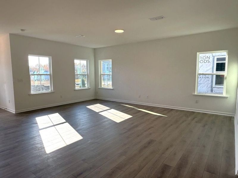 Family Room featuring AW Collection® Oxford - Relaxed living with timeless tones.