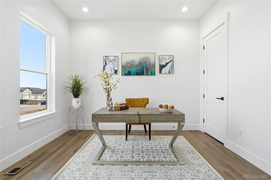 Furnished interior view inside a new home in , Brighton (Image 37).