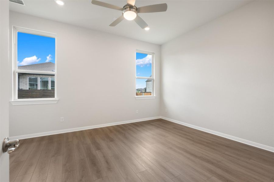 Spacious, unfurnished interior of a new home in The Trails at Carmel, Pflugerville (Image 32).