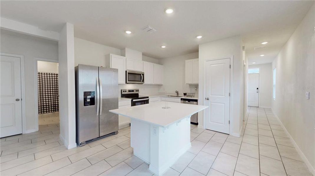 Furnished interior view inside a new home in , Umatilla (Image 9).