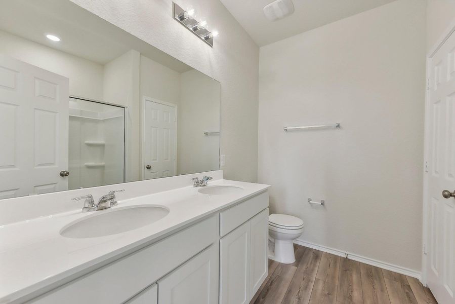 Furnished interior view inside a new home in Larson Crossing, Elgin (Image 4).