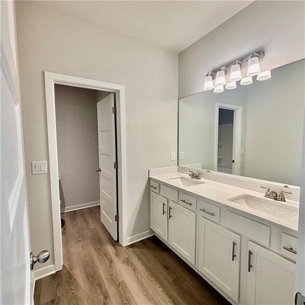 Furnished interior view inside a new home in Rosewood Lake Estates, Hoschton (Image 5).
