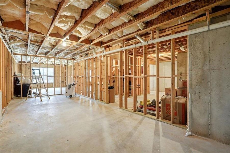 In-progress construction of a new home in Calgary Downs, Winder, GA (Image 39).