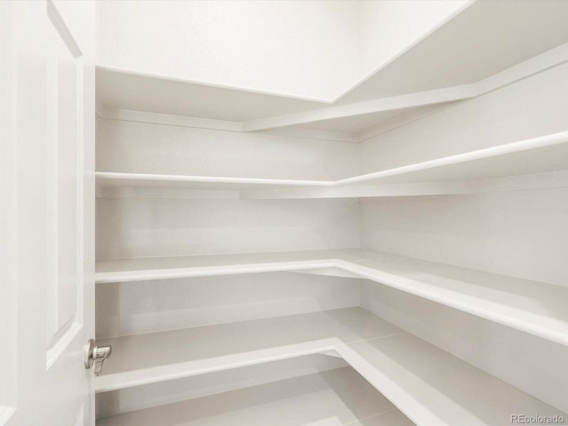 Spacious, unfurnished interior of a new home in Poudre Heights: The Alpine Collection, Windsor (Image 15). Spacious, unfurnished interior of a new home in Poudre Heights: The Alpine Collection, Windsor (Image 15).