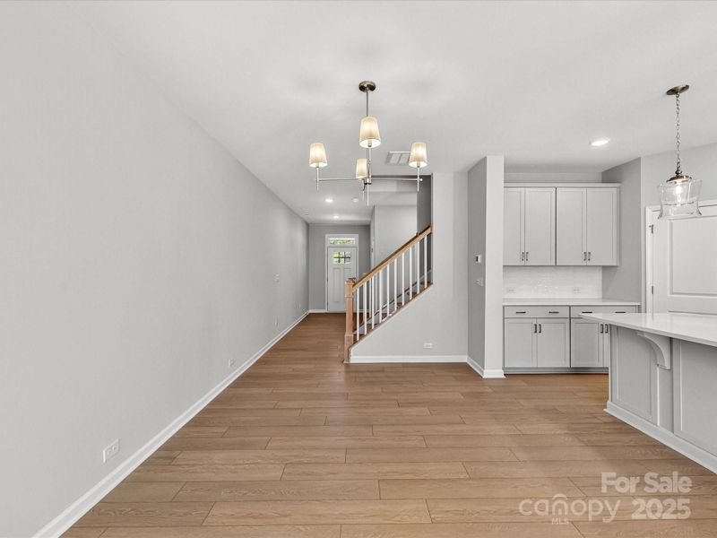 Spacious, unfurnished interior of a new home in North Creek Village - Townhomes, Huntersville (Image 25).