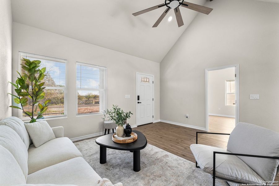 Furnished interior view inside a new home in , Lytle (Image 17).