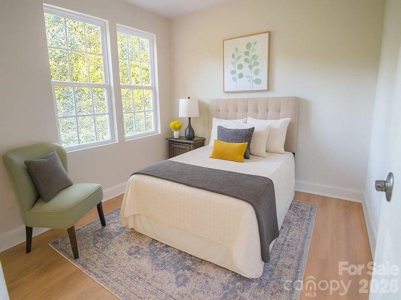 Furnished interior view inside a new home in , Charlotte (Image 3).